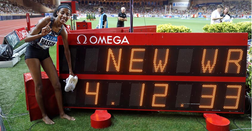 Sifan Hassan breaks women's mile world record | Sports ...
