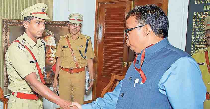 Sajan Prakash swims his way into Kerala police