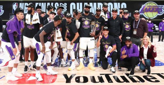 Lakers release new jerseys to commemorate championship - Silver
