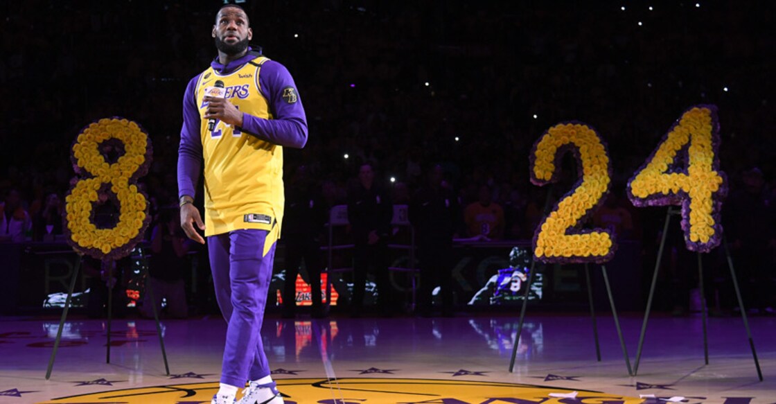 LeBron James honours 'brother' Kobe Bryant in emotional speech