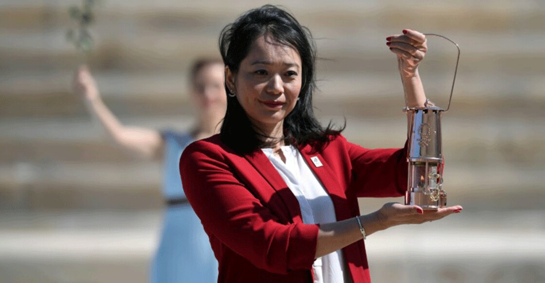 Tokyo 2020 organisers receive Olympic flame