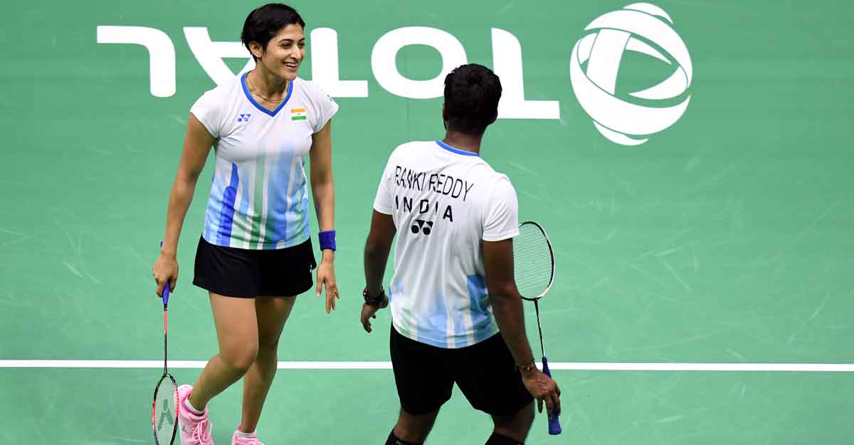 Ashwini Ponappa and Satwiksairaj Rankireddy. File photo: IANS