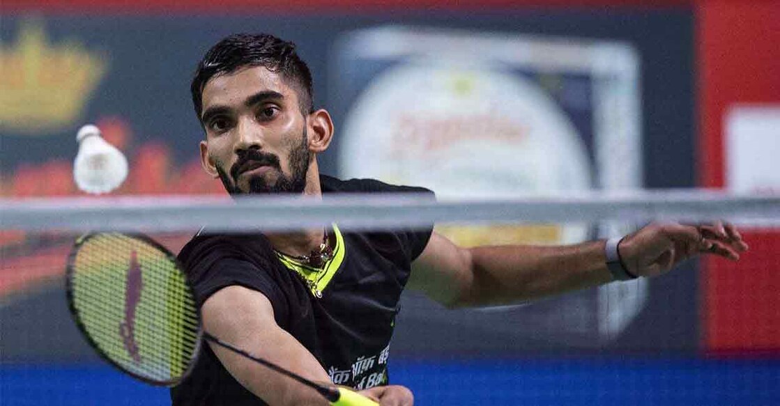 Kidambi Srikanth lost 12-21 16-21 to Shi Yu Qi. File photo: PTI