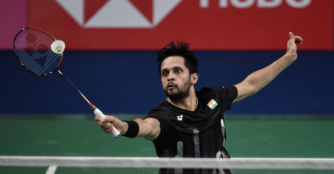 Parupalli Kashyap surrendered meekly. File photo: AFP/Jung Yeon-Je 