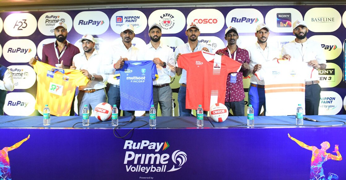 The 'platinum category' stars at the PVL auction. Photo: Twitter/@PrimeVolley