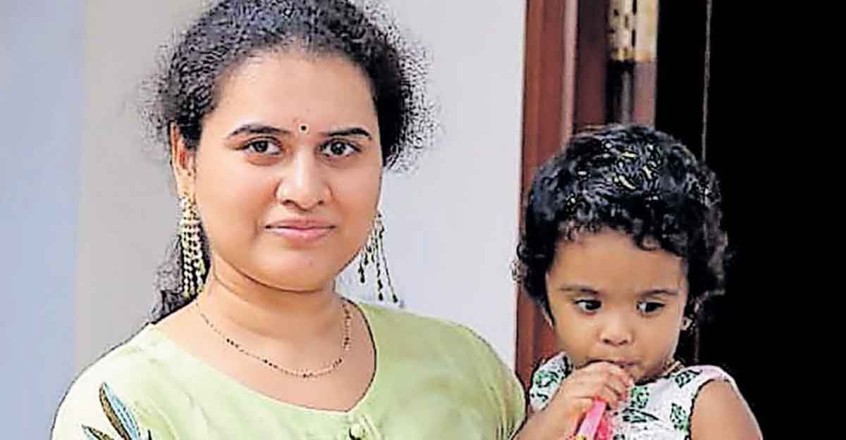 Humpy with daughter