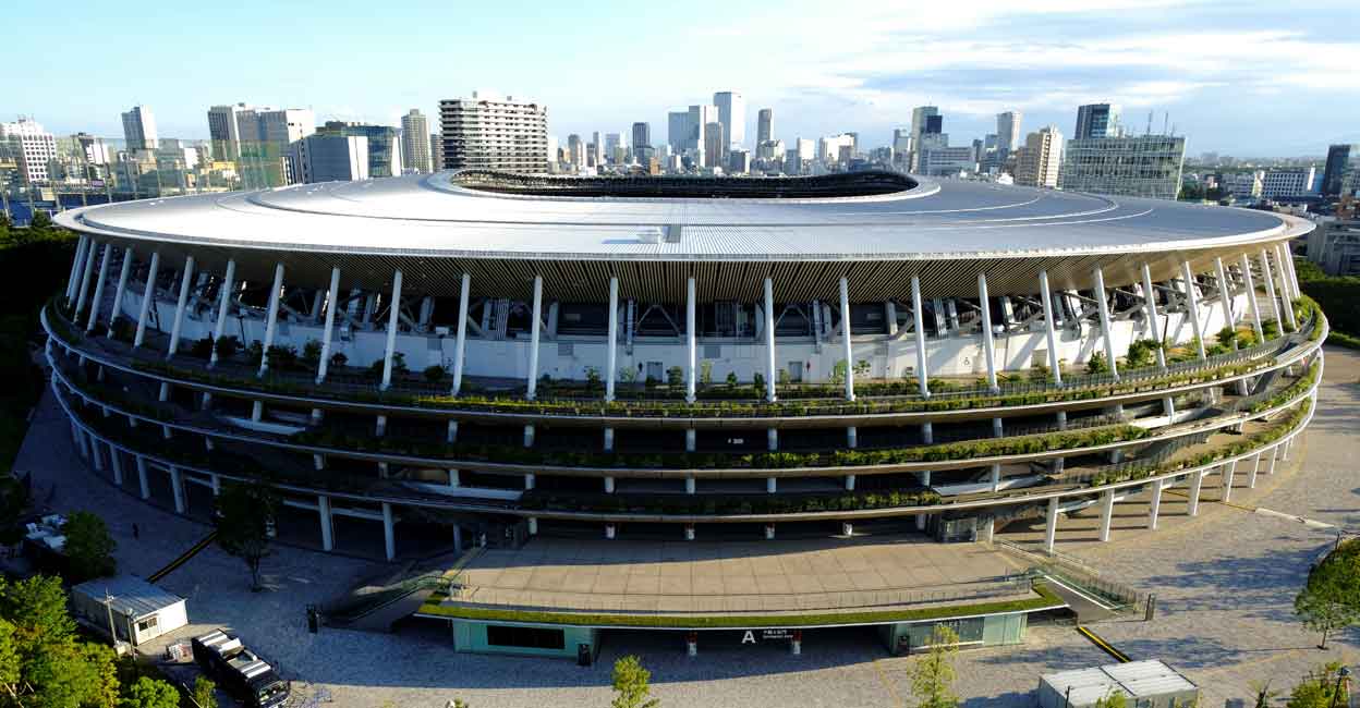 Olympic Stadium in Tokyo