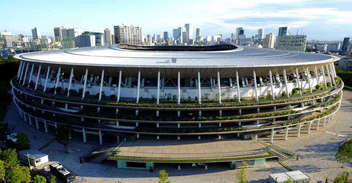 Olympic Stadium in Tokyo