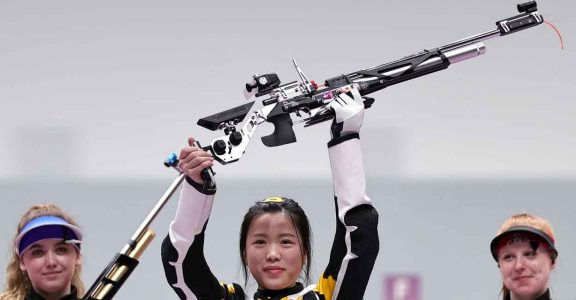 Chinese shooter Yang Qian wins first gold of Tokyo 2020 Olympics ...