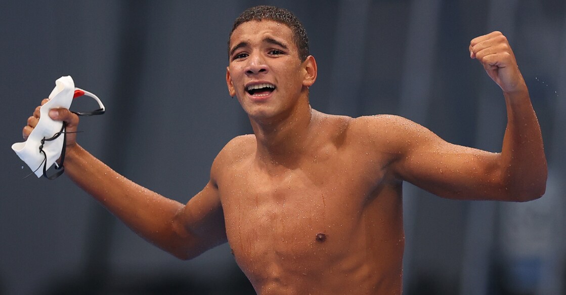 Tunisia's Ahmed Hafnaoui