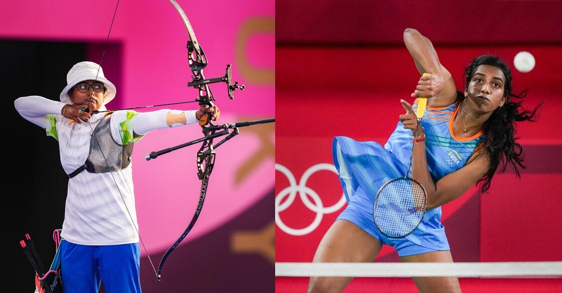 Deepika Kumari, PV Sindhu