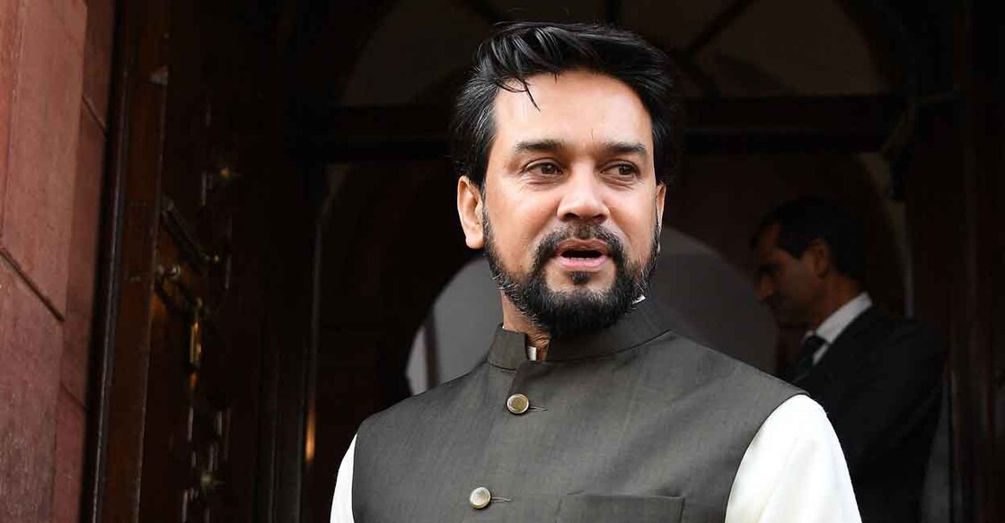 Anurag Thakur. File photo: AFP