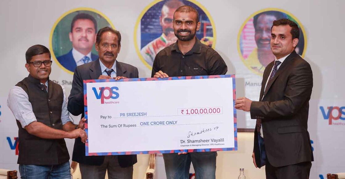 Honuor for Sreejesh, Fredericks