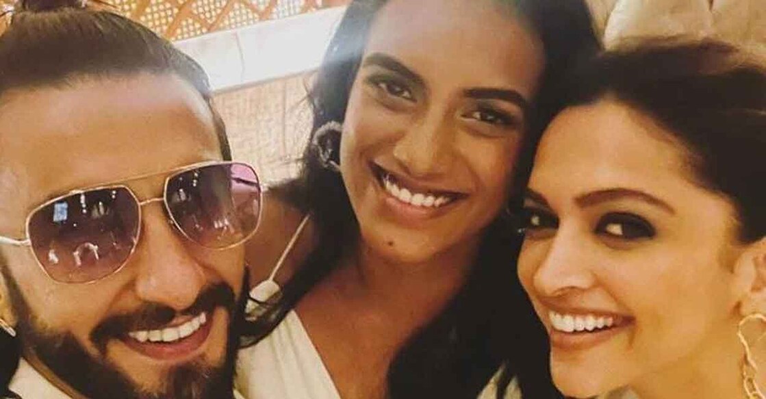 Sindhu dines with Ranveer, Deepika