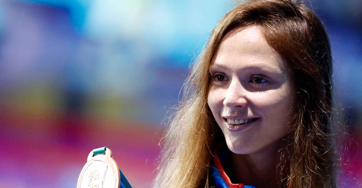 Aliaksandra Herasimenia. File photo: Reuters/Bernadett Szabo