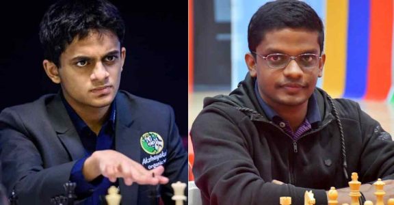 Kerala GMs S L Narayanan and Nihal Sarin part of India's biggest-ever squad  for Chess Olympiad