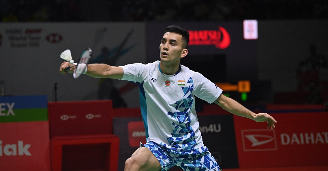 Lakshya Sen makes a return to Chou Tien Chen. Photo: AFP/Adak Berry
