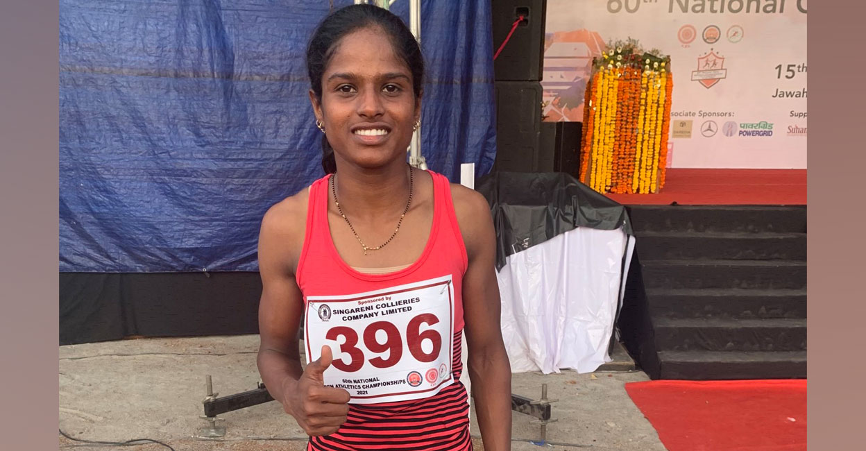 B Aishwarya. Photo: Twitter