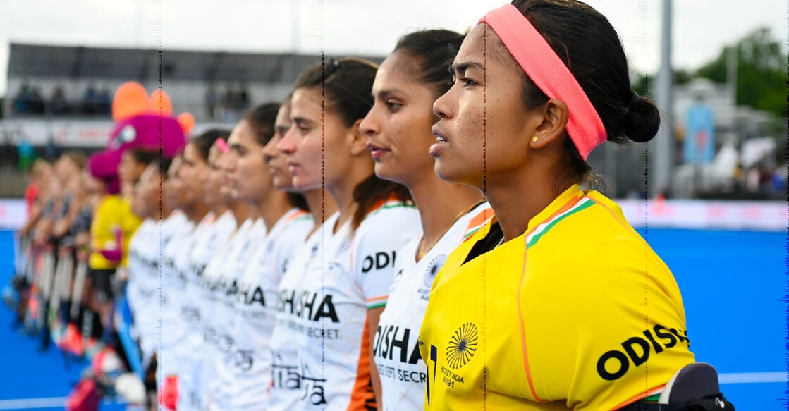 Indian women's hockey team. File photo: Twitter/ @TheHockeyIndia