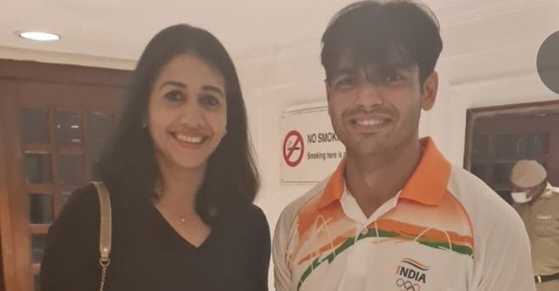 Anju Bobby George and Neeraj Chopra have won a bronze and silver at the Worlds. File photo: AFP