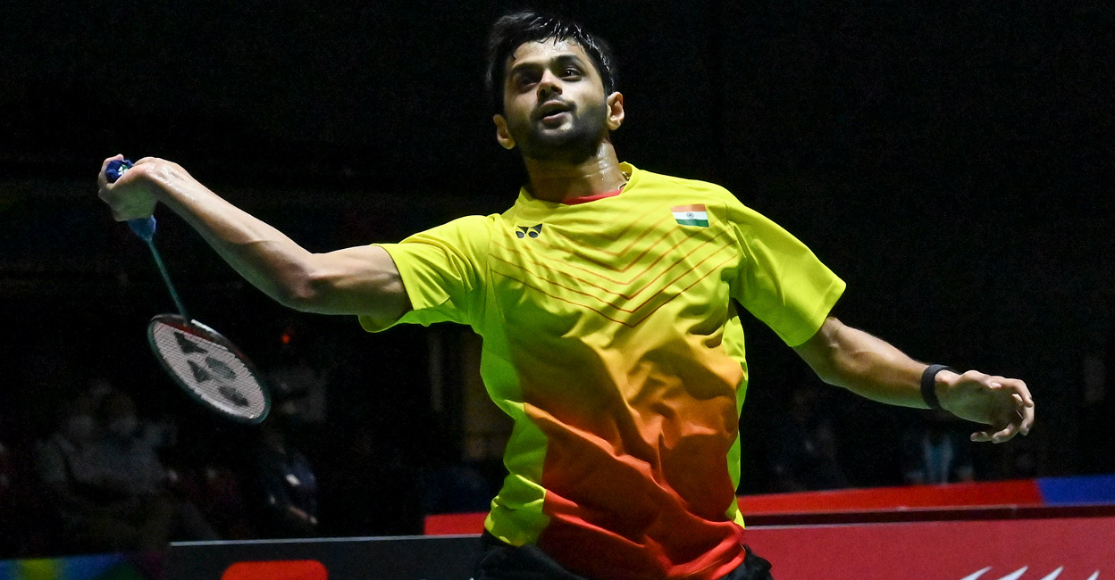 B Sai Praneeth makes a return to Chou Tien Chen. Photo: AFP/Richard A Brooks