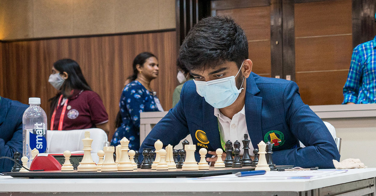 Chess Olympiad: Unstoppable Gukesh hits 8/8 as India shock USA - Rediff.com