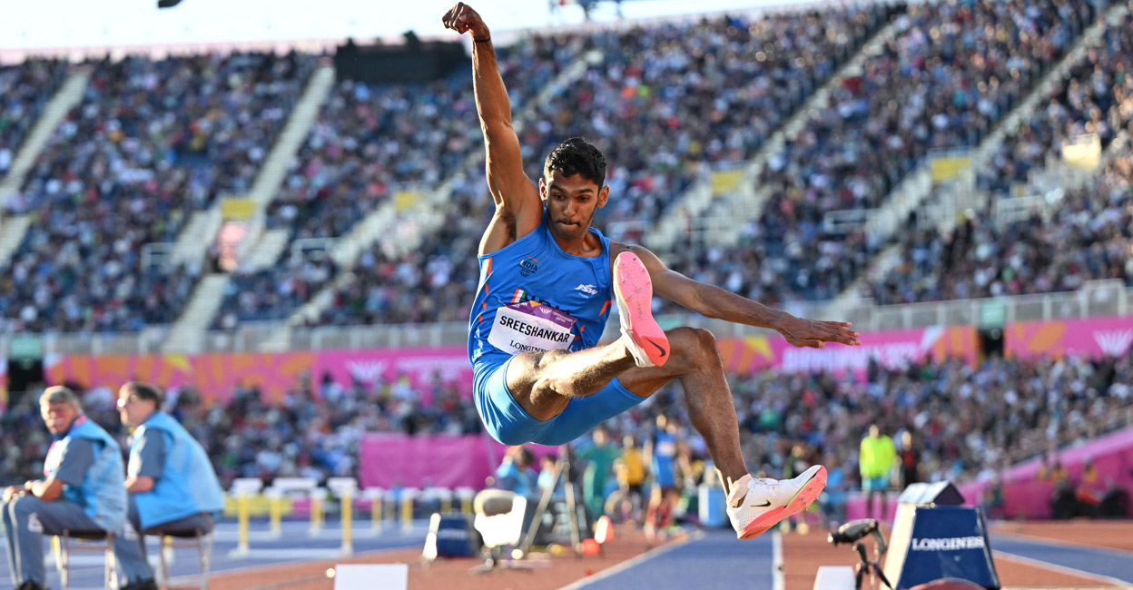 Kerala long jumper Sreeshankar leaps 8.41m, books World Championships berth