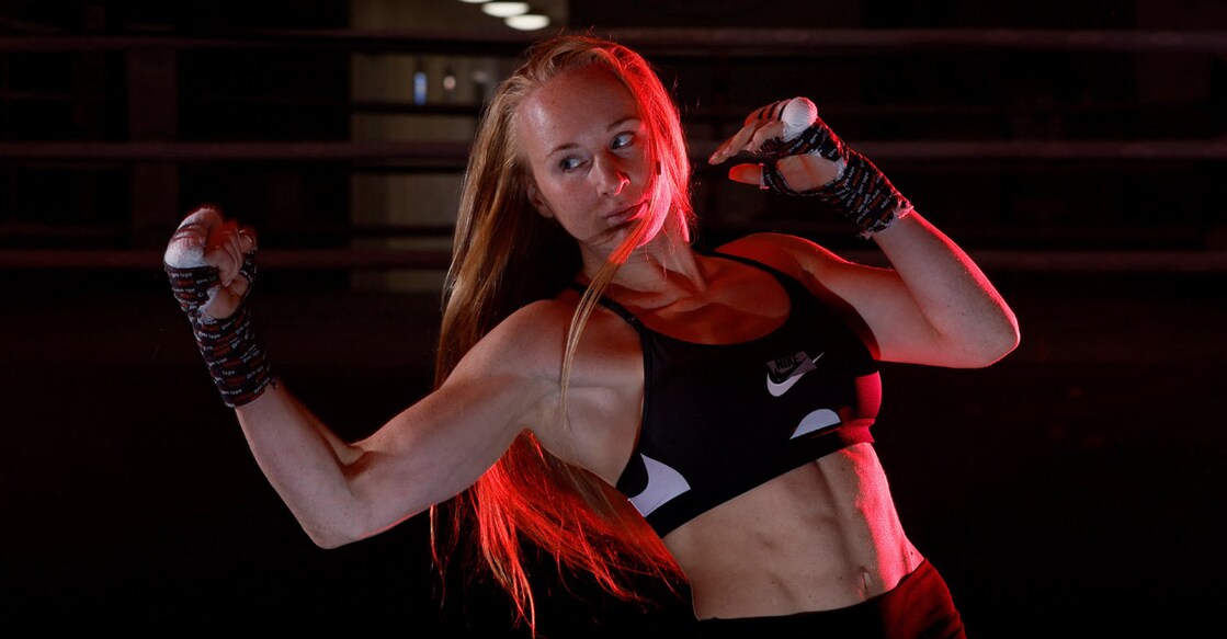 Lucy Wildheart poses after her workout. File photo: Action Images via Reuters/Andrew Couldridge