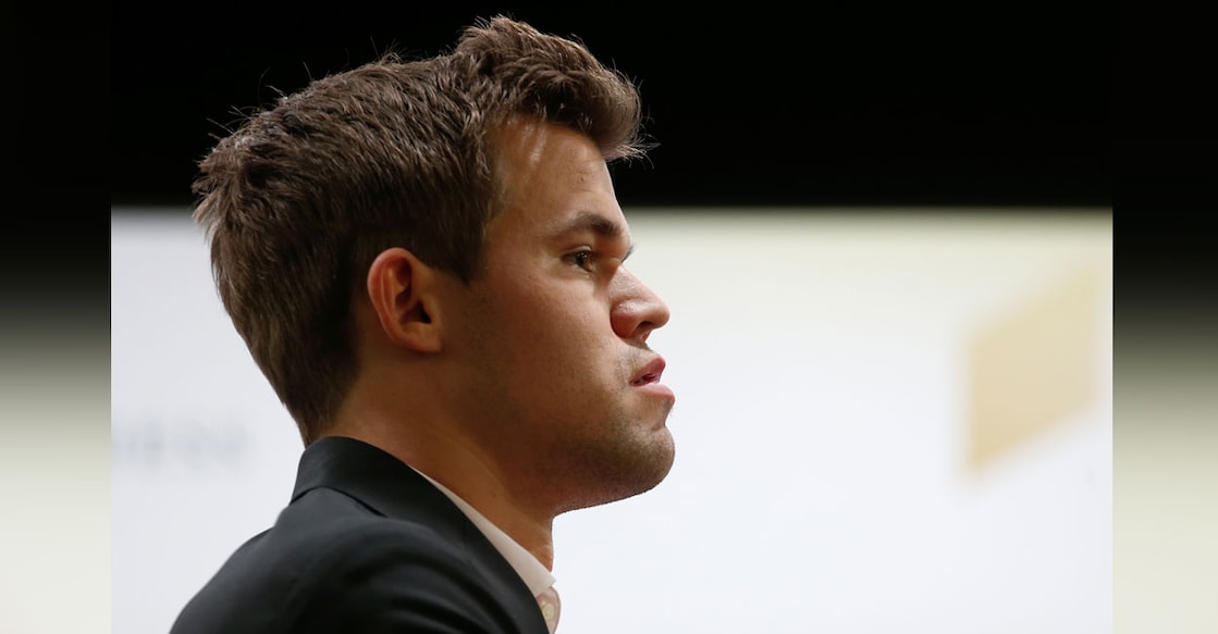 Magnus Carlsen of Norway looks on before a game. Photo: Reuters/ Anton Vaganov