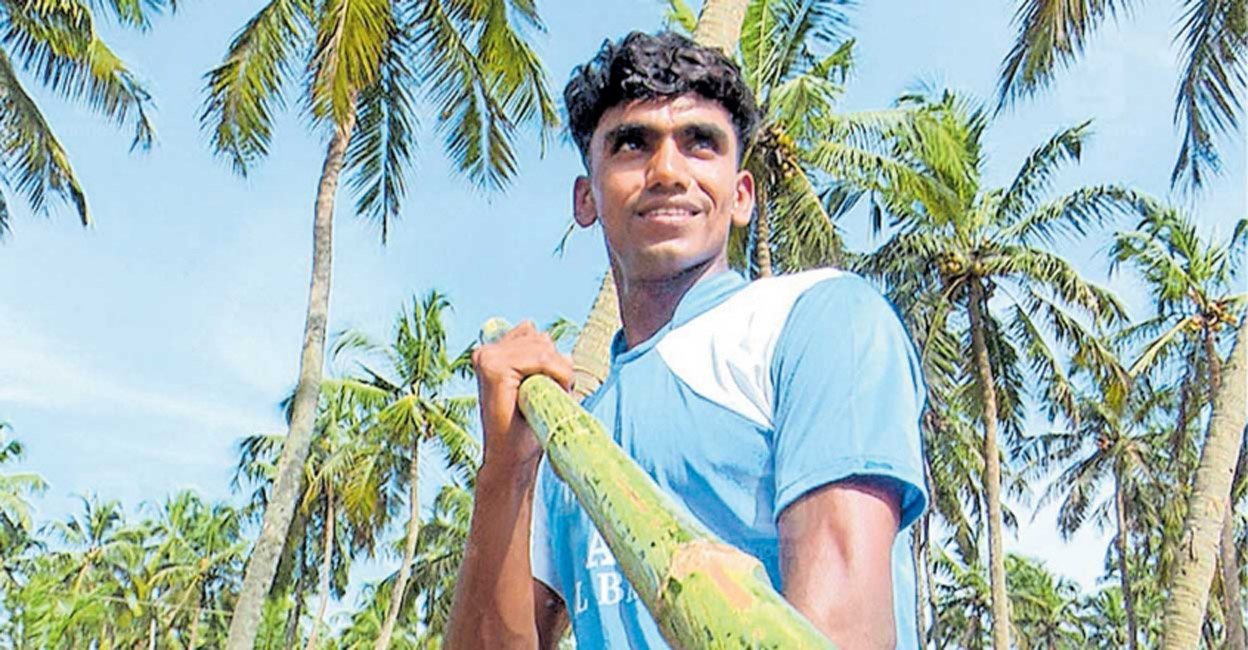 Mohammed Suhail Mohammed Suhail during a training session.