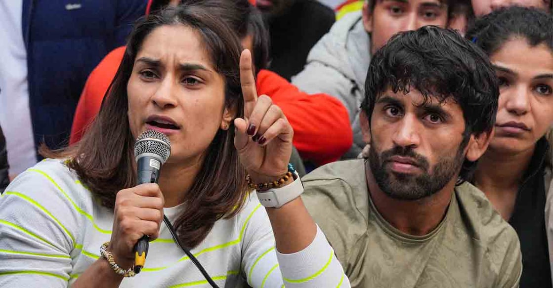 Vinesh and Bajrang 