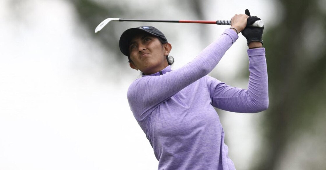 Aditi Ashok. File photo: Getty Images/Mike Stobe via AFP