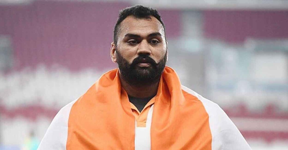  Tajinderpal Singh Toor won the gold with a personal indoor best of 19.49m. Photo: IANS