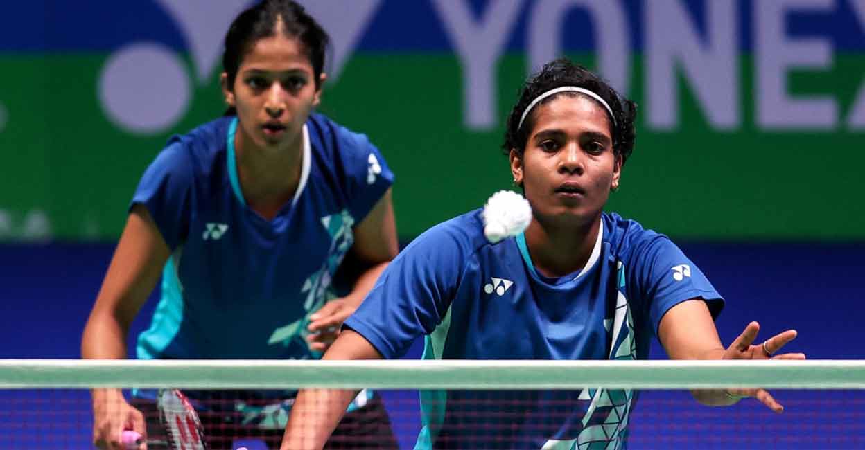 Gayatri Gopichand and Treesa Jolly Gayatri Gopichand and Treesa Jolly