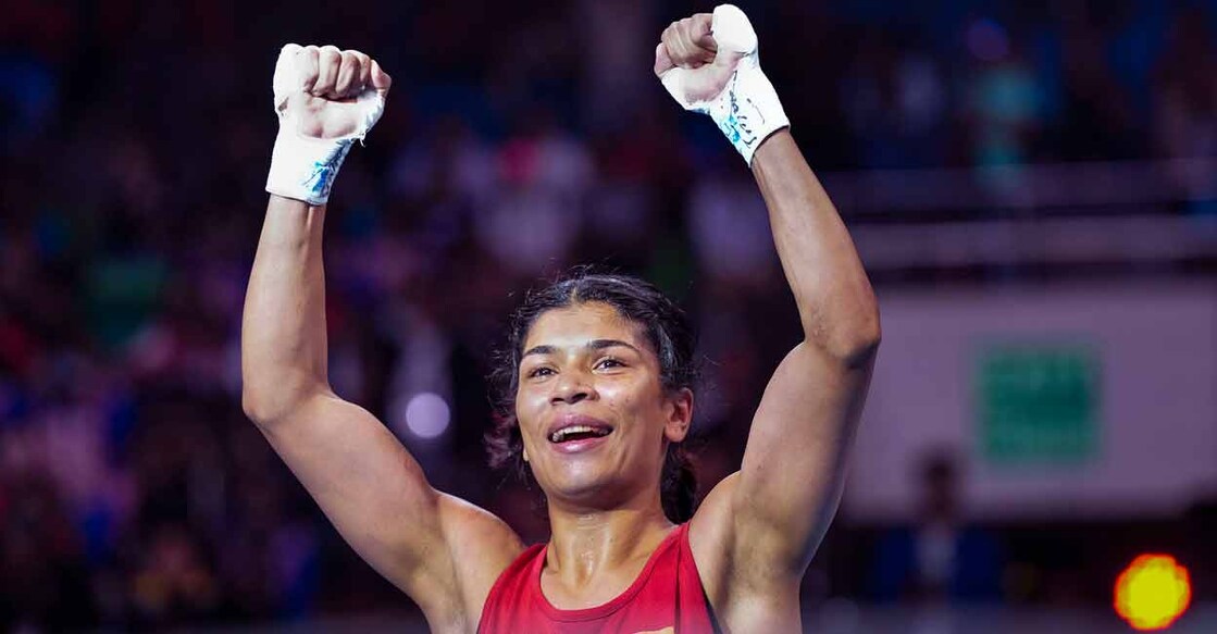 India's Nikhat Zareen. File photo: PTI