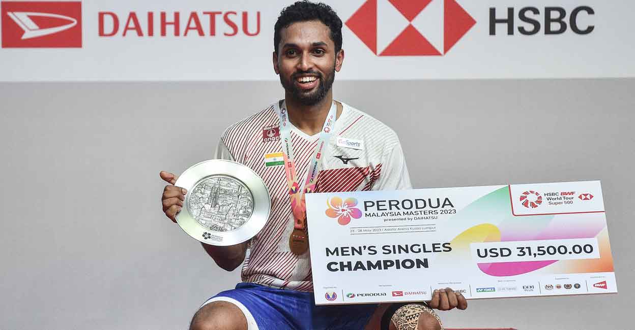 Malaysia Masters Prannoy wins maiden BWF World Tour title Sports