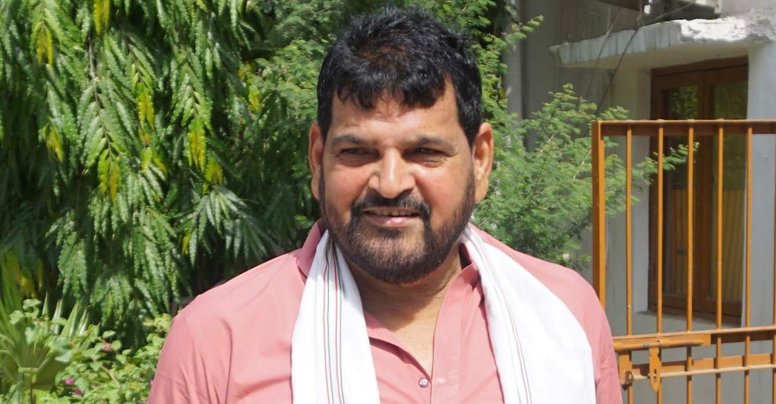 Brij Bhushan Sharan Singh at his residence in New Delhi on June 14, 2023.  Photo: IANS/Qamar Sibtain