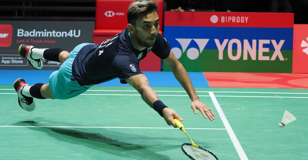 Lakshya Sen Lakshya Sen failed to get past Jonatan Christie. Photo: AFP/Toshifumi Kitamura