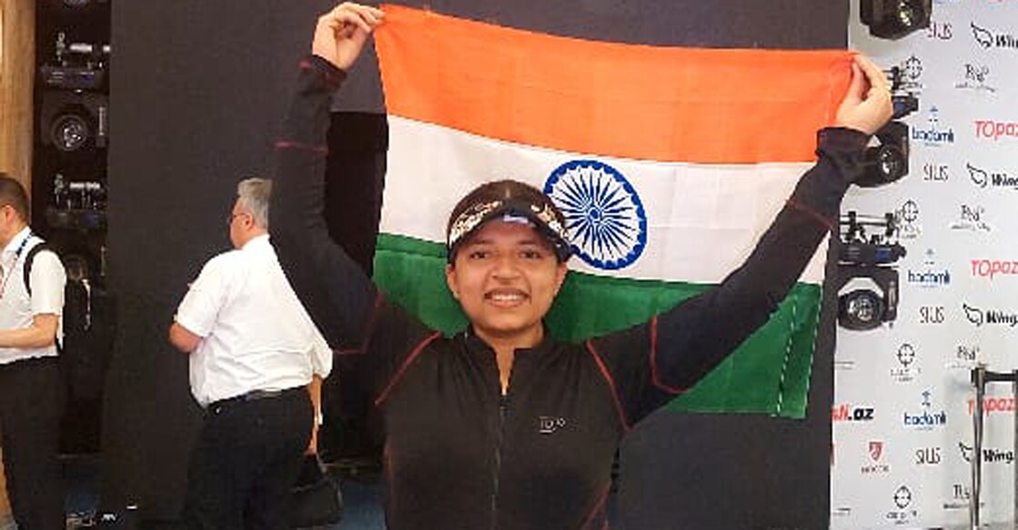 Sift Kaur Samra. Photo: X/@DDNewslive