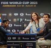 Chess World Cup  Indian Grandmaster R Praggnanandhaa loses Chess World Cup  final to Magnus Carlsen in tiebreak - Telegraph India
