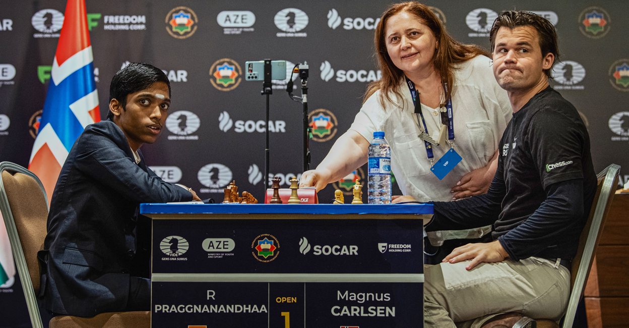 R Praggnanandhaa loses Chess World Cup final to Magnus Carlsen in tiebreak  match
