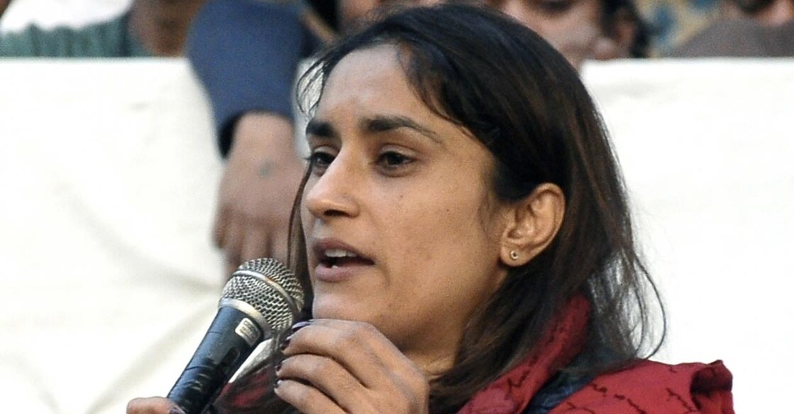 Vinesh has slammed former WFI chief Brij Bhushan. File photo: IANS