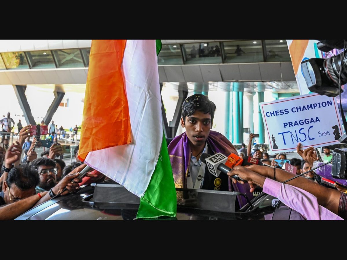 R Praggnanandhaa, Indian chess grandmaster, receives rousing reception back  home after creating history