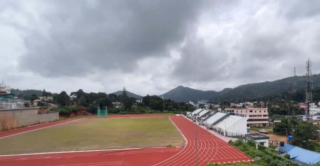 Nedumkandam stadium at a height of 1,200 ft above sea level will provide low-cost facilities for athletes. Photo: Special Arrangement