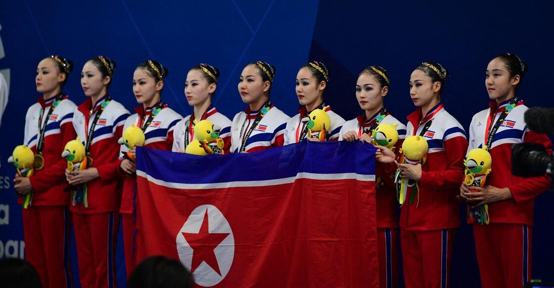 The 2018 Asian Games in Indonesia was the last multisport event that North Korea took part. File photo: AFP/Martin Bureau  