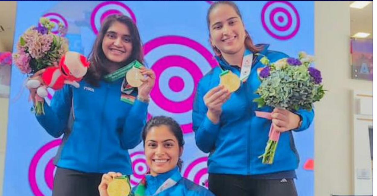 Asian Games: Indian women clinch gold in 25m pistol team event