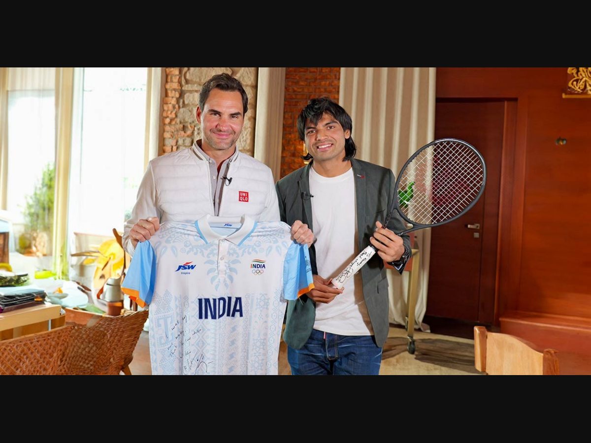 When Neeraj Chopra met Roger Federer: Banter, bonhomie and mutual respect