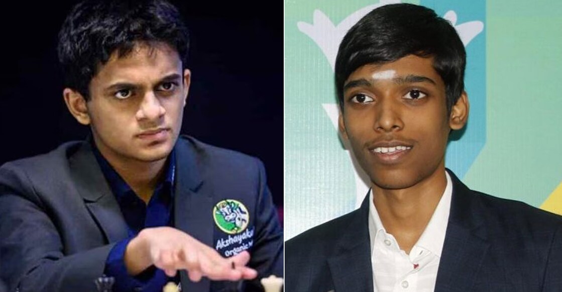 Nihal Sarin and R Praggnanandhaa. File photos