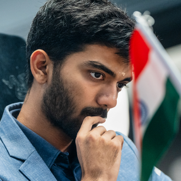 World Chess Champion D Gukesh. File photo: PTI
