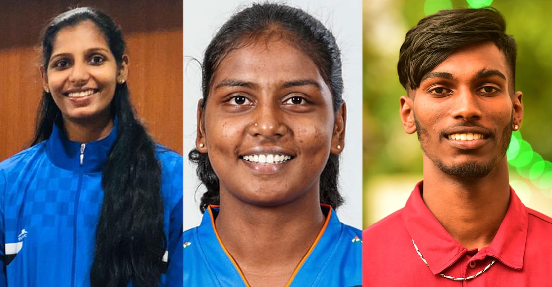 Aneesha Cleetus, Sreekala R and Pranav Prince. Photos: Special arrangement/Manorama